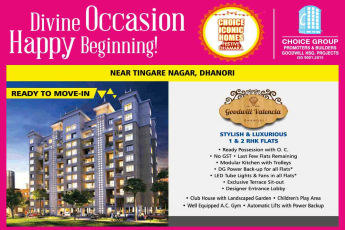 Choice Goodwill Valencia is ready for possession with OC in Pune